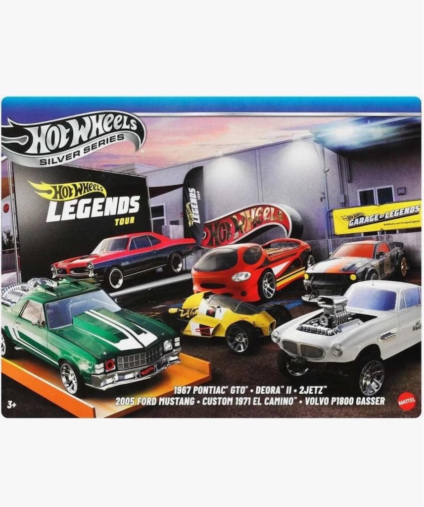 HOT WHEELS LEGEND SİLVER SERİSİ-6’lı KAPALIKUTU