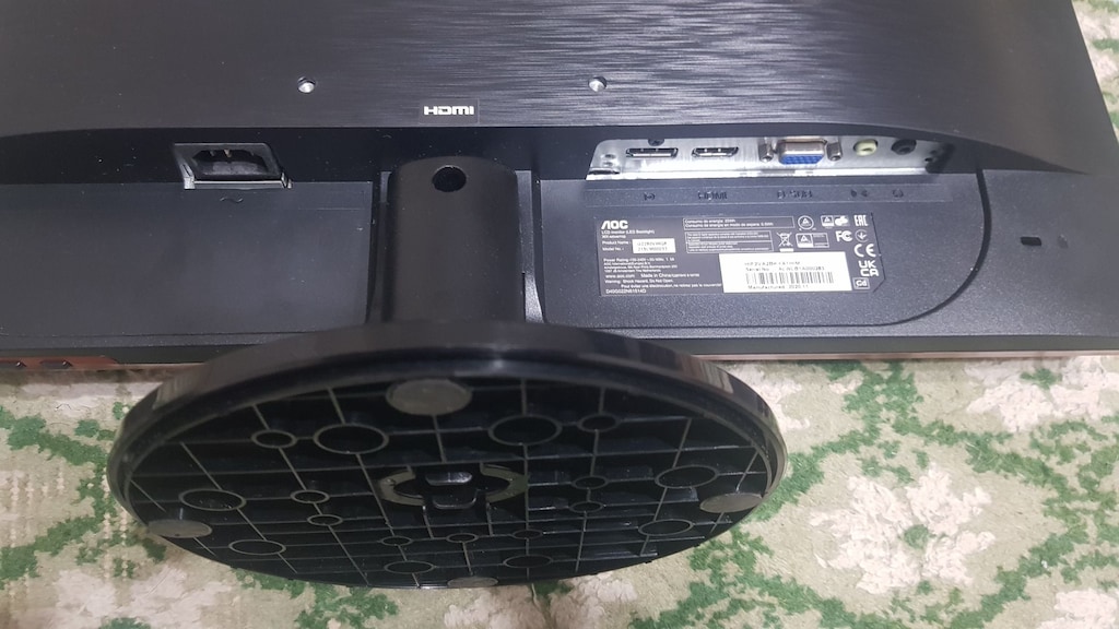 LCD Ekran Arızalı AOC Monitör-21,5 inç-G2260VWQ6 model - 7