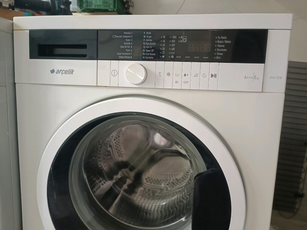 Arçelik piyano serisi 9 kg A+++ 1000 devir çamaşır Makinesi - 3