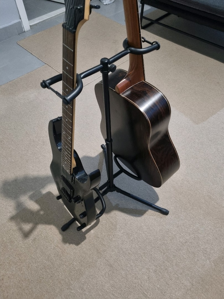 İkili gitar sehpa stand - 2
