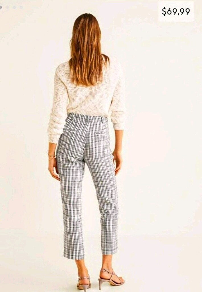Mango Keten Pantolon - 3