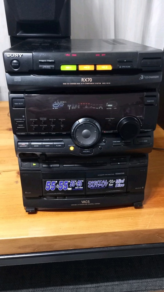 SONY HCD-RX70 MÜZIK SETI GÖVDE - 2