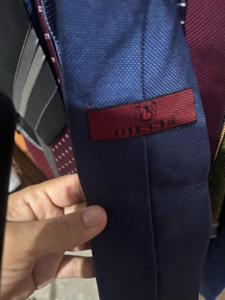 İpek kravatlar sıfır kadar yeni renk renk desen desen - 7