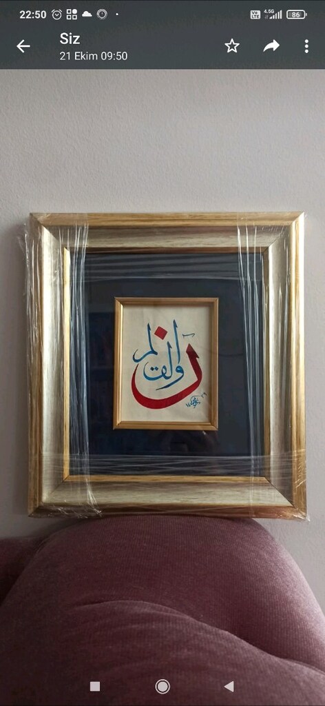 imzalı hat yazıları - 6