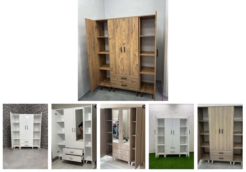 4 kapaklı elbise dolabı rxugusviod - 6