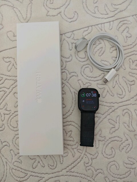 Apple watch 10 46 mm Jet black Garantisi var