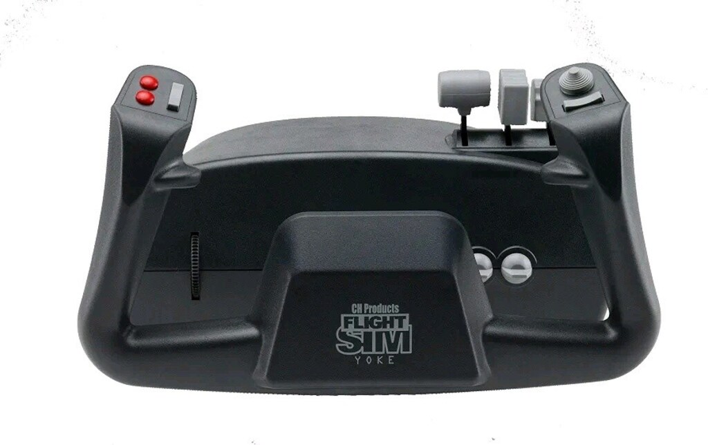 CH Products Flight Sim Yoke Le Joystick - 4