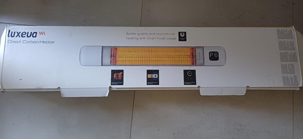 DUVAR TİPİ ISITICI LUXEVA WL 2500 W KUMANDALI - 2