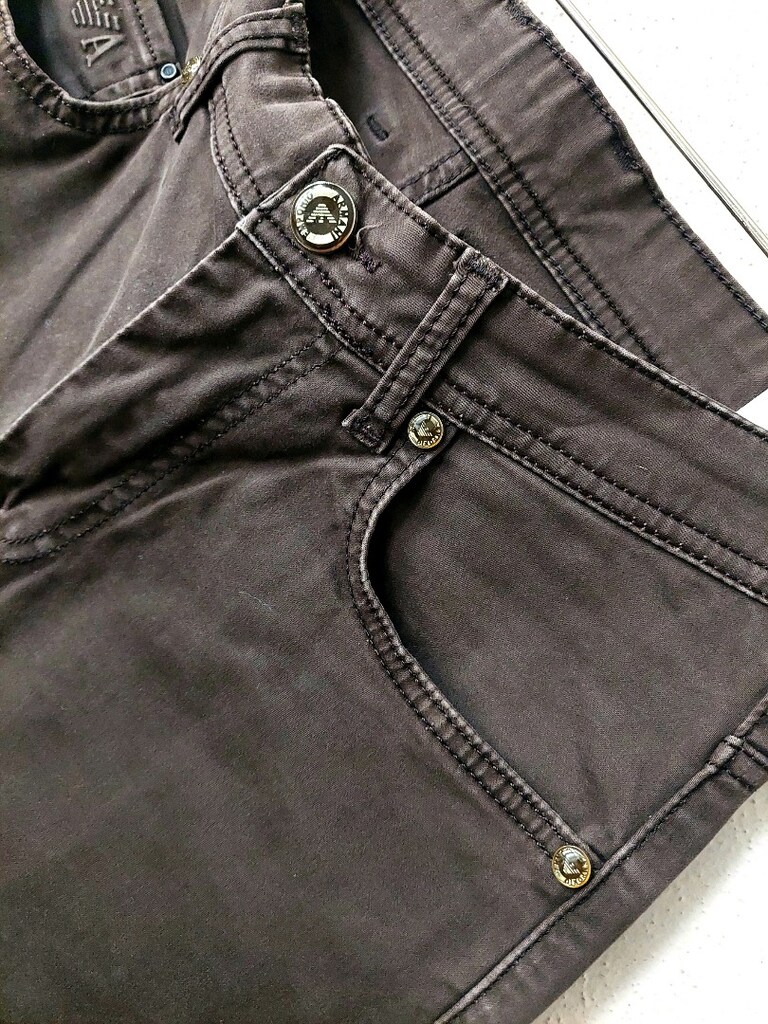 ARMANİ JEANS erkek vizon kot pantolon - 8