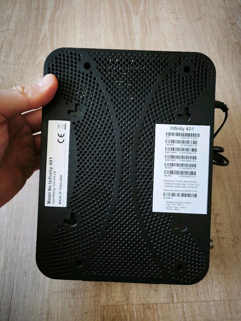 NETMASTER infinity 401 kablonet modem - 4