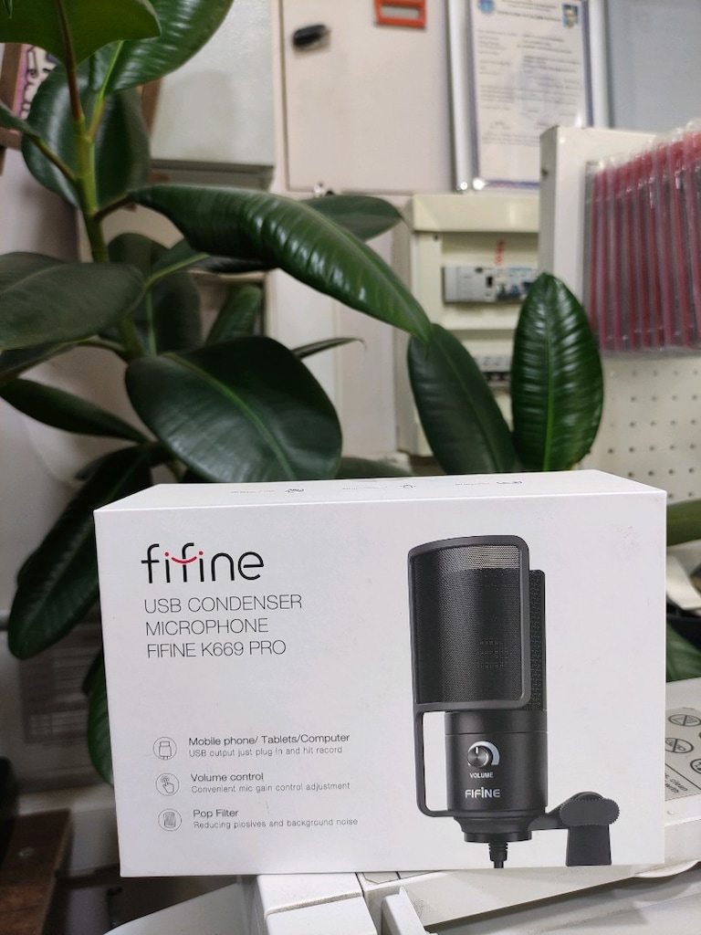 Fifine K669 Pro USB Kondenser Mikrofon - Tertemiz / Kutulu - 4