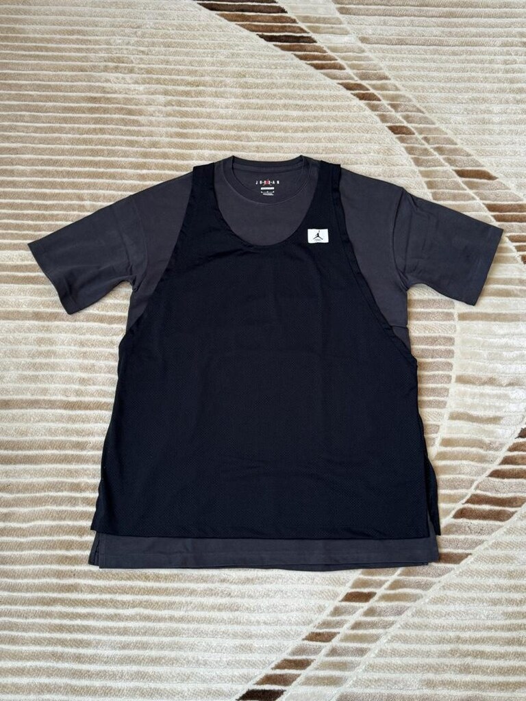 Jordan Double Tişört - Siyah