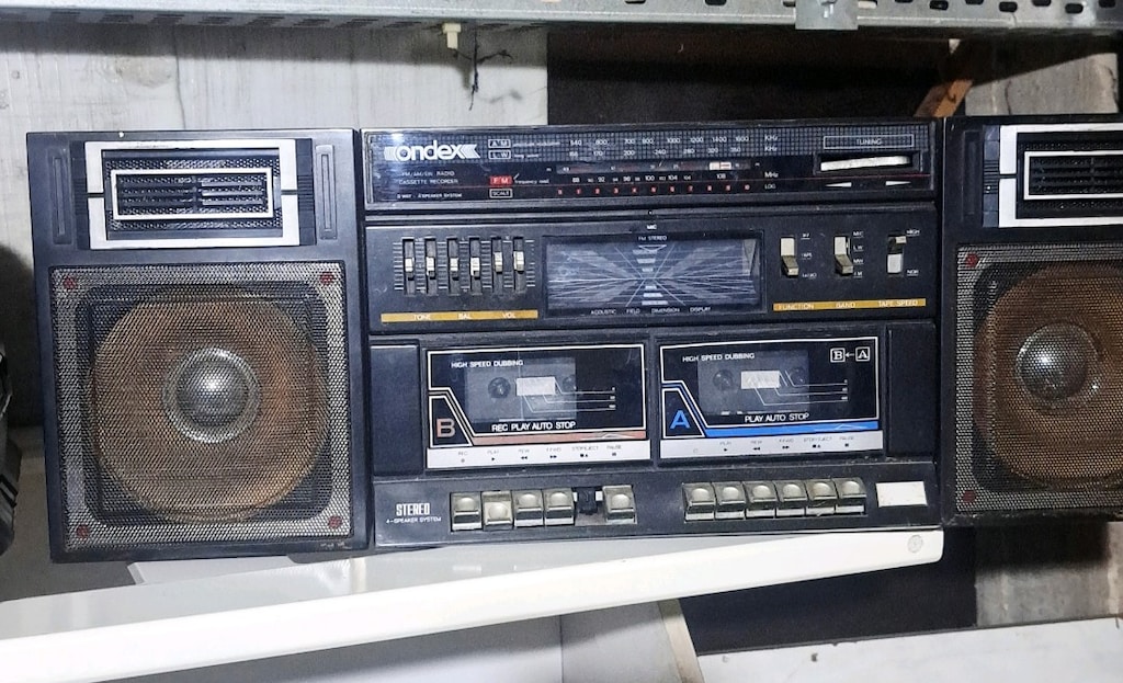 ONDEX TEYP kaset çalar. - 2