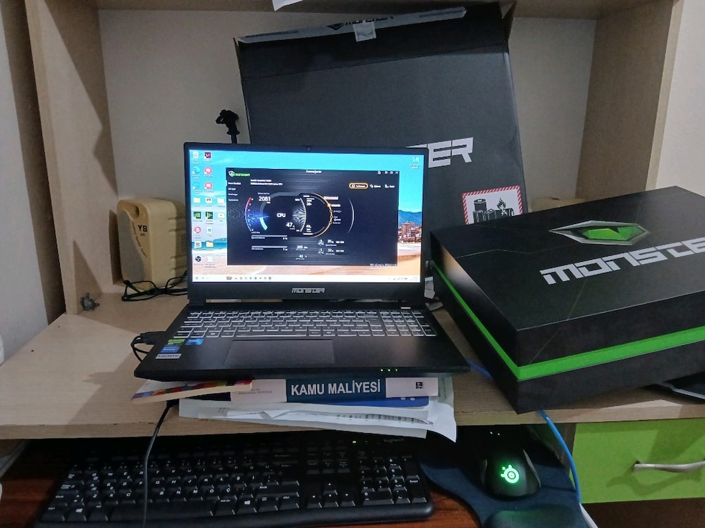RTX 5050 8GB CORE 7 250H MONSTER LAPTOP V22.2 - 3