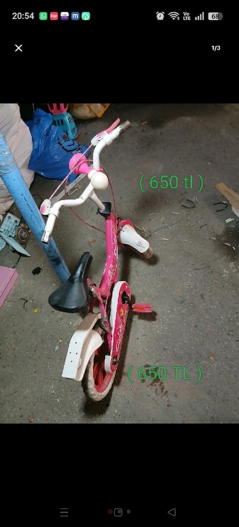 Bisiklet büyük orta küçük boy hepsi Satılık - 6