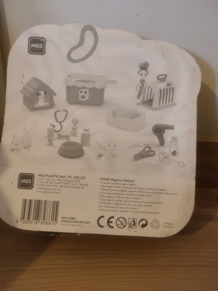 pet seti oyuncak bebekli - 4