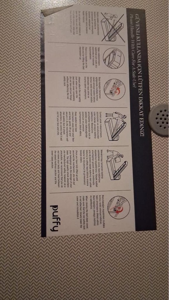 1 buçuk kişilik baza ve yatak dahil - 5