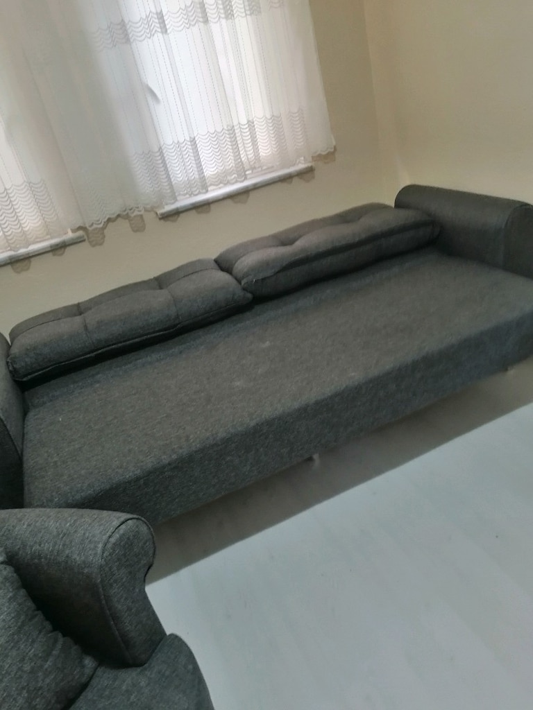 gri renk 2 adet üçlü 2 adet berjerli koltuk takımı - 4