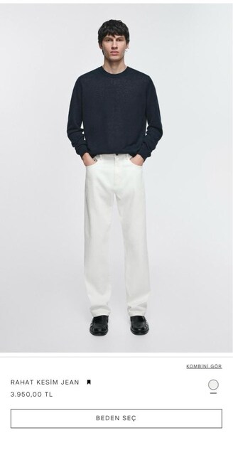 Massimo Dutti Rahat Kesim Jean