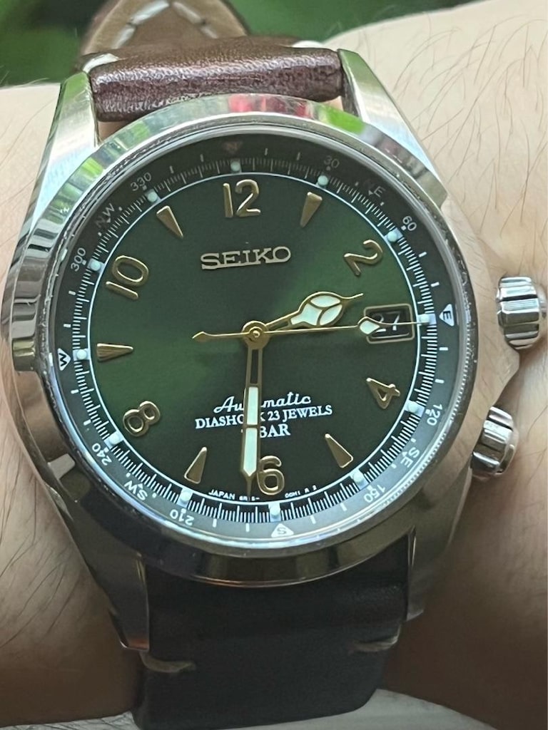 SARB017 seiko alpinist otomatik kol saati erkek spb121j - 5