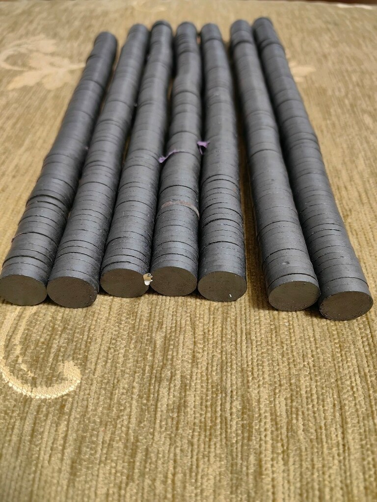 MIKNATIS Kömür mıknatıs Mıknatıs (MAGNET) 600 adet Magnet Magnet - 3