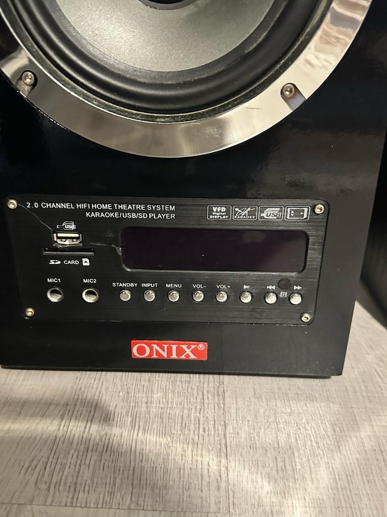 ONIX 2.0 Hi-Fi Hoparlör Sistemi – USB, SD, Karaoke – Güçlü Ses - 3