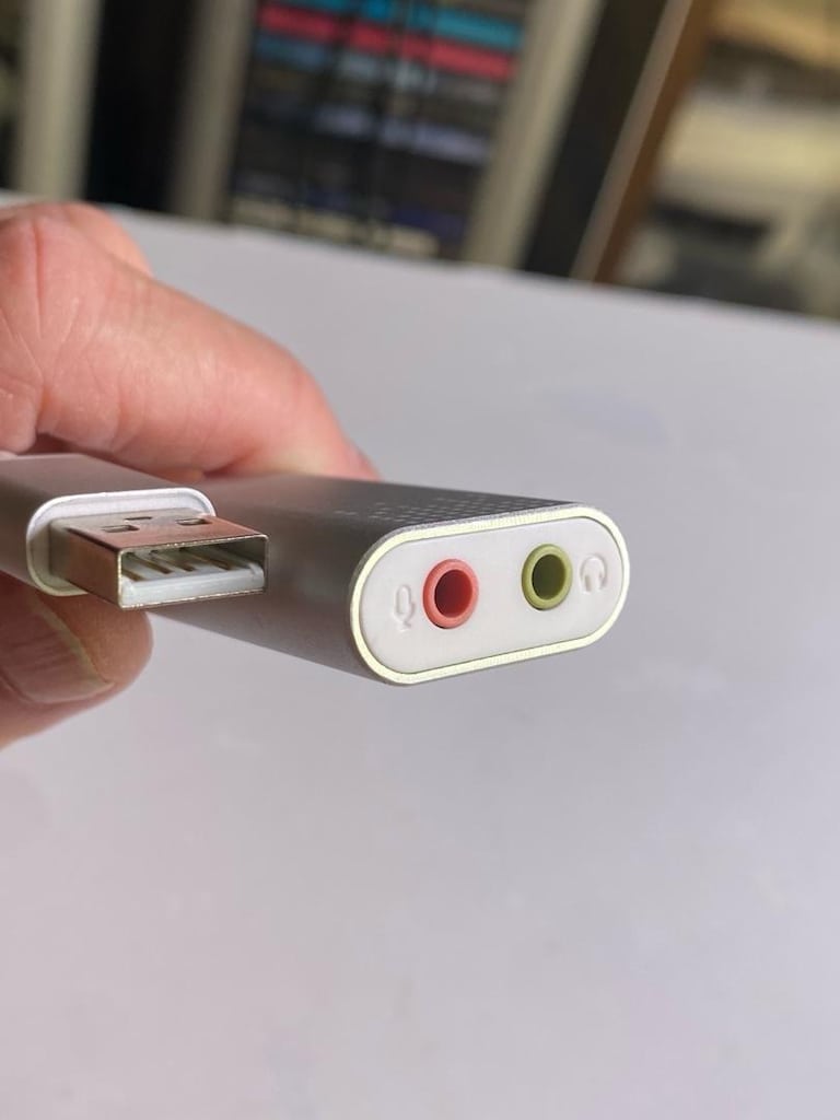 Stereo Ses için USB 2.0 Harici Ses Kartı Adaptörü - 2