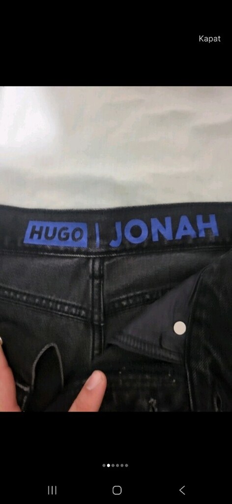 hugo jonah kot pantolon
