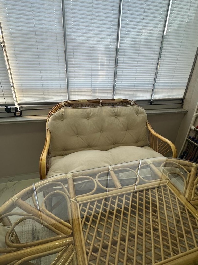 Sıfır Ayarında Bambu Balkon Takımı - 3