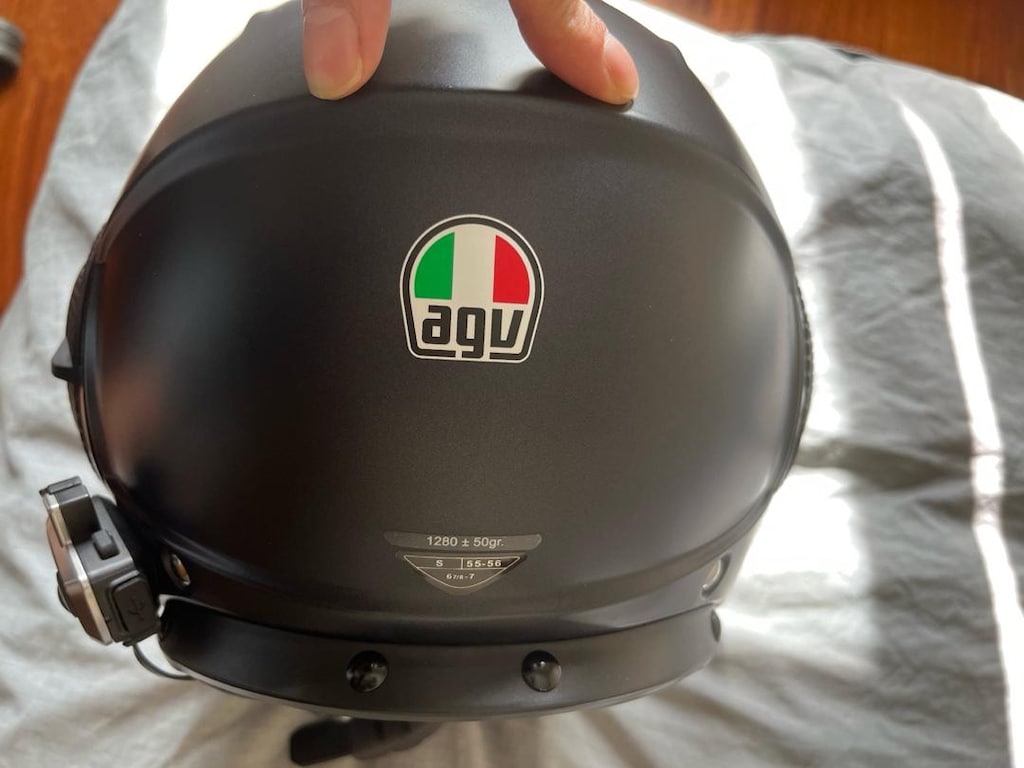 sena interkomlu limited ve normal agv kask - 8