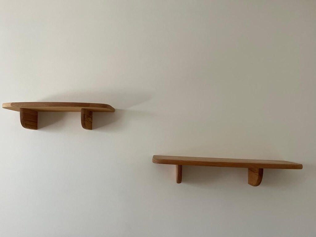 Minimal tasarınlı duvar rafı - 2