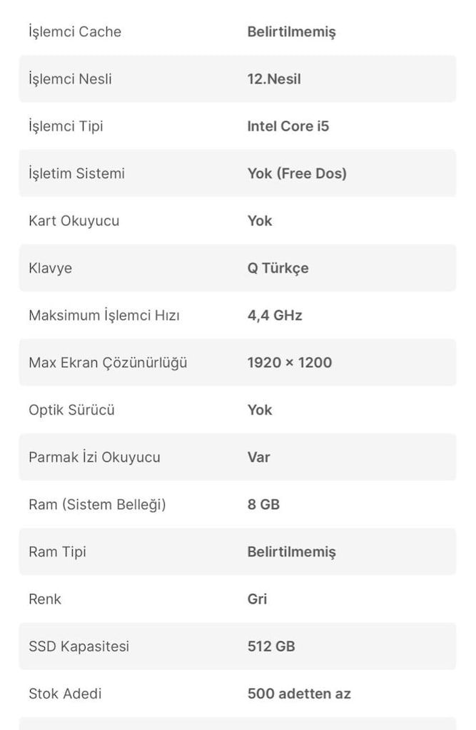 Huawei MateBook D16 2024 – Intel Core i5 – Çok Az Kullanılmış, Tertemi - 7