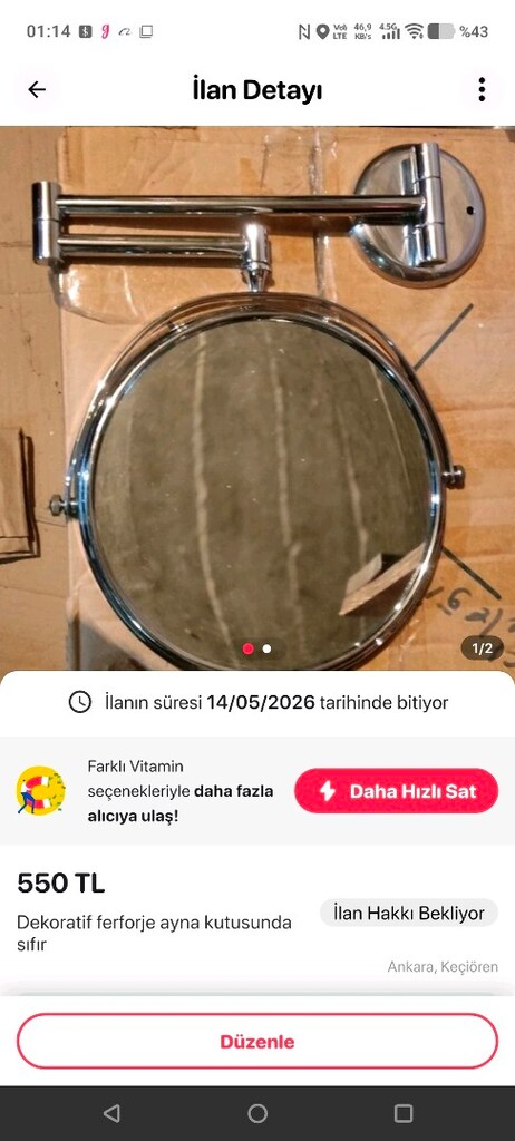 Dekoratif Kristal, Ferforje ve Toprak Küp Ürünler - 10