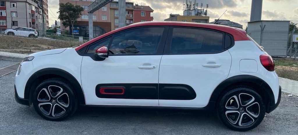 Citroen C3 orijinal çift renkli otomatik benzinli düşük kilometre - 3