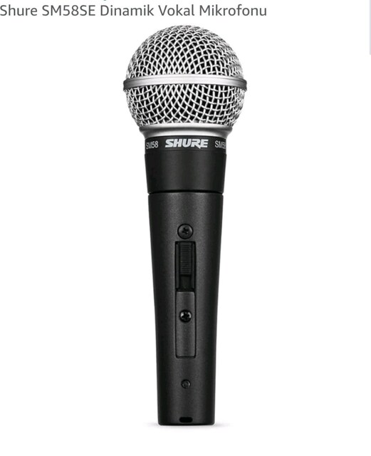 Shure SM58SE dinamik vokal mikrofonu