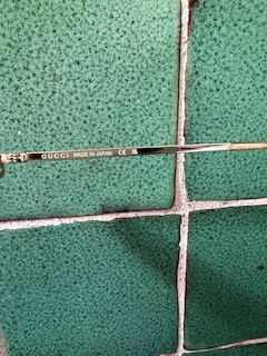 altın rengi metal Gucci GG 1604S güneş gözlüğü. - 3