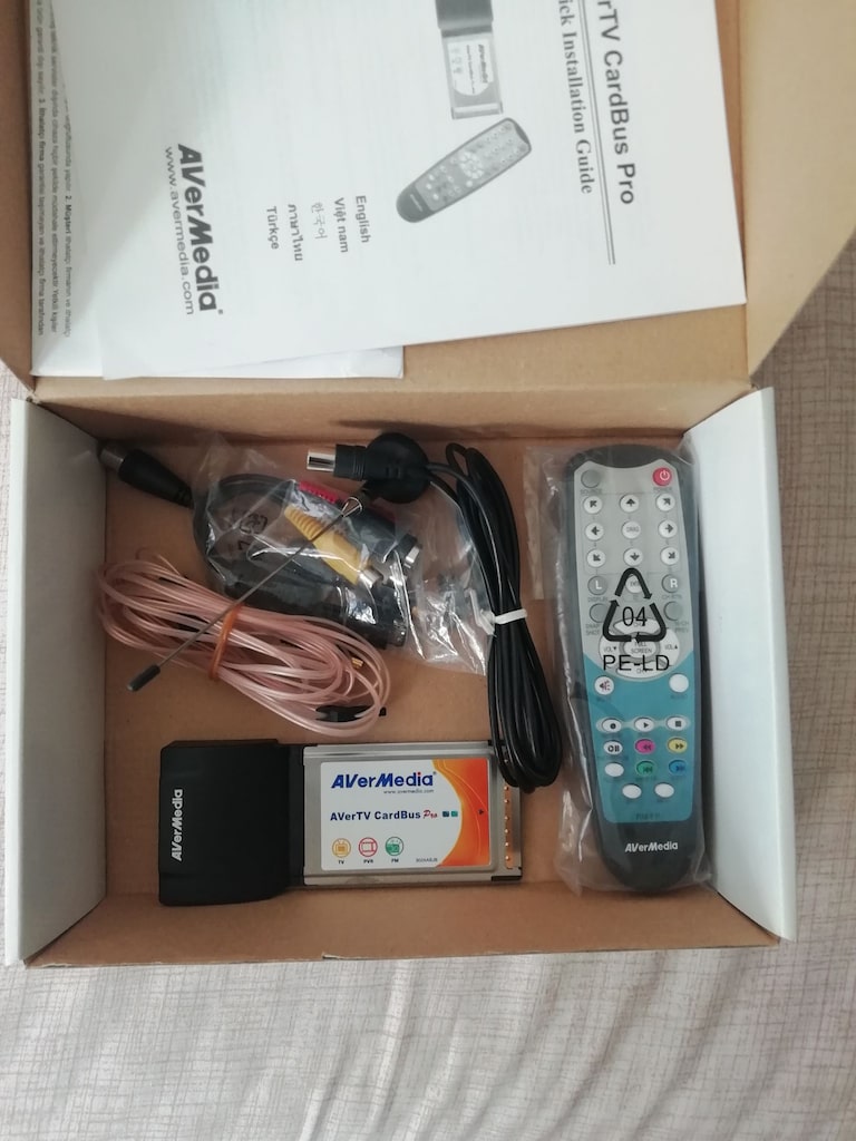 Avermedia Tv Kartı Notebook için - 2