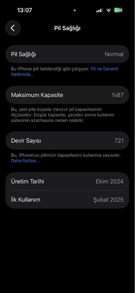 Sıfırdan farksız iphone 16 - 6