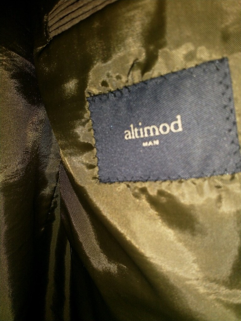 Altimod 54 beden kahve kadife erkek ceket,yeni gibi. - 2
