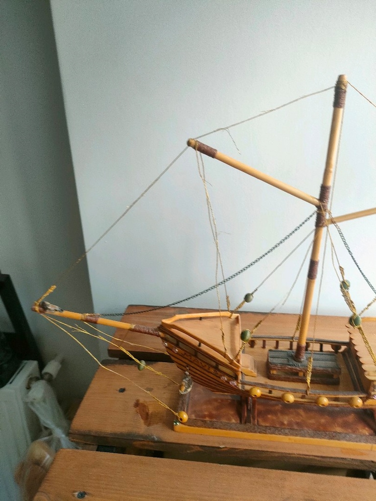 Ahşap Yelkenli Ahşap Gemi (FiYAT SONDUR) - 4