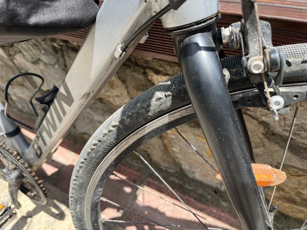 btwin triban 100 yol yarış bisikleti - 11