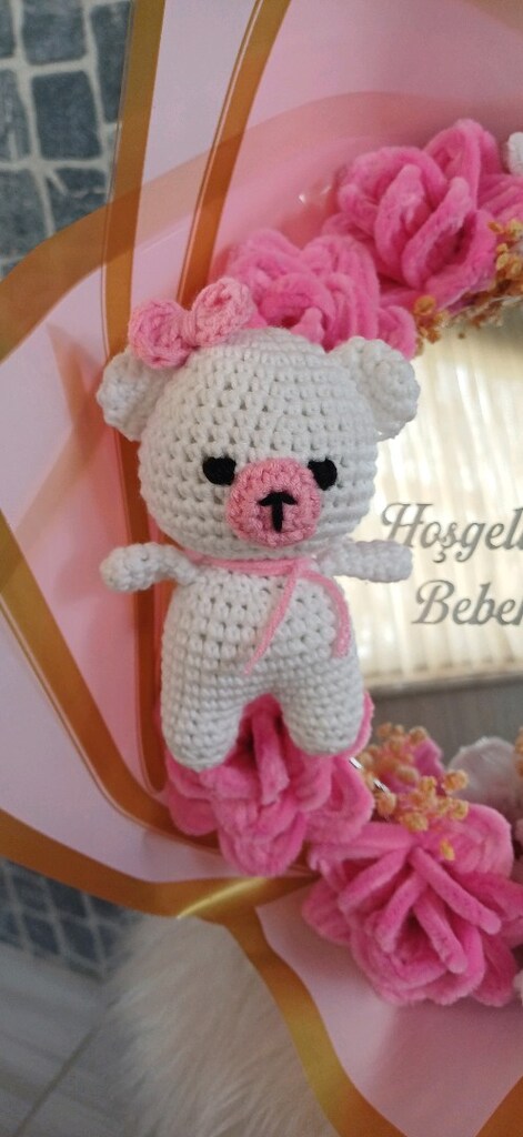 Bebek Hediyelik Yapay Çiçek Buketi - 3