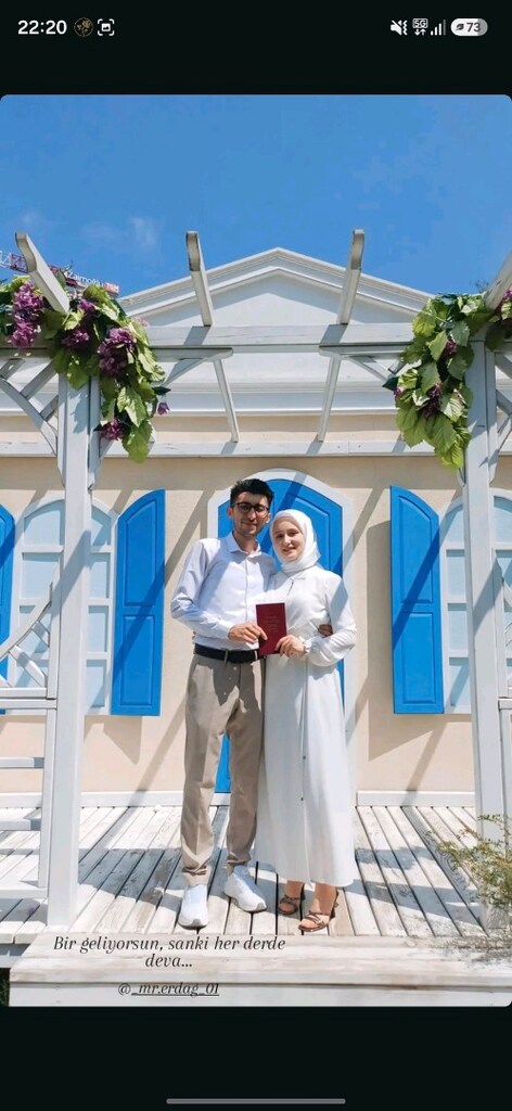 nikah elbisesi tesettür - 2