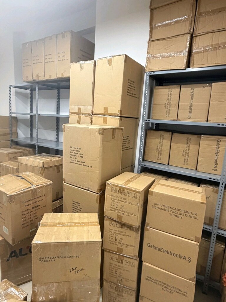 çelik raf depo rafı oto yedek parça rafı ikinci el raf çıkma 93 x31 - 10