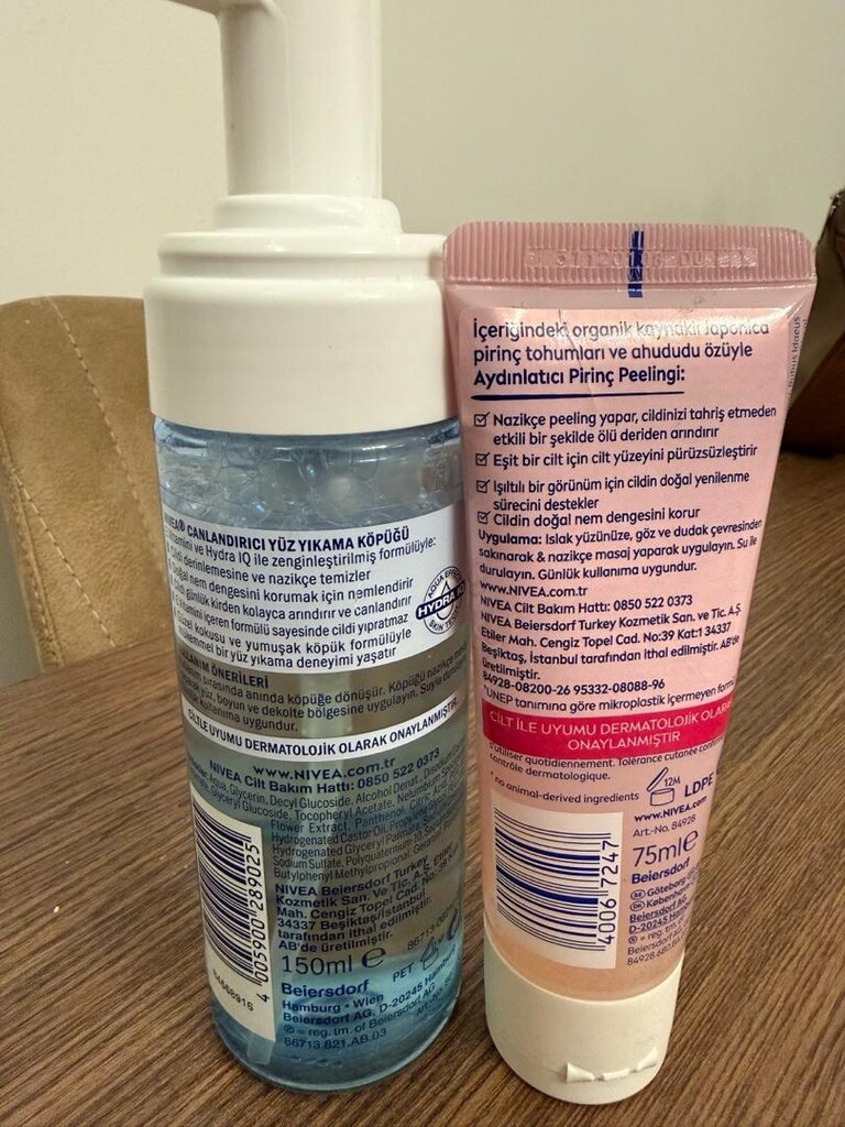 Nivea Yüz Yıkama Köpüğü ve Peeling - 3