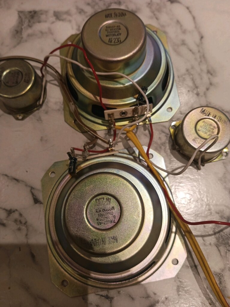 Projelik 8 Ohm 15W Motorjoy Hoparlör Seti (4 Parça) - 14