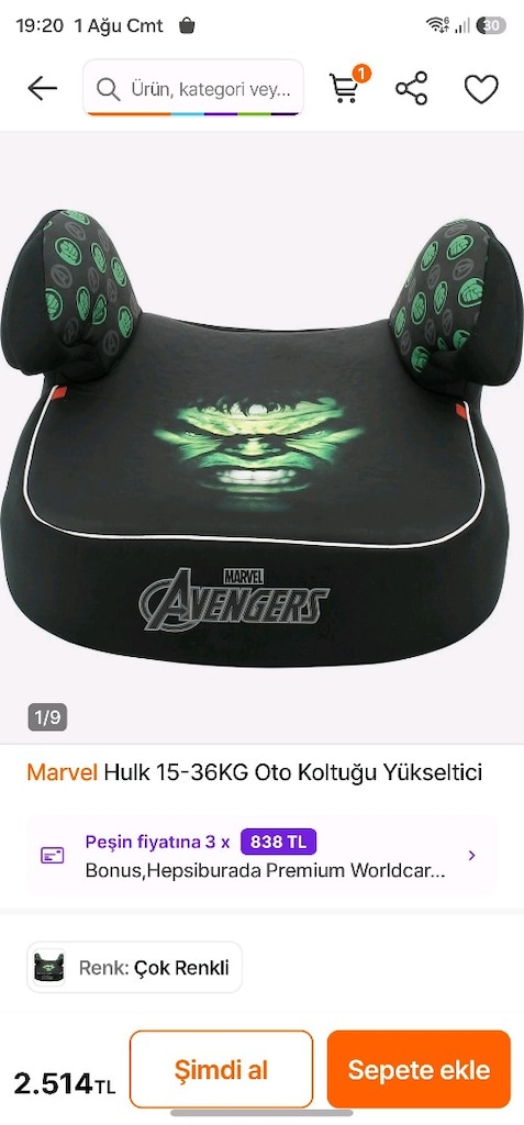 Marvel lisanslı, 15-36 kg aralığındaki çocuklar için tasarlan - 6