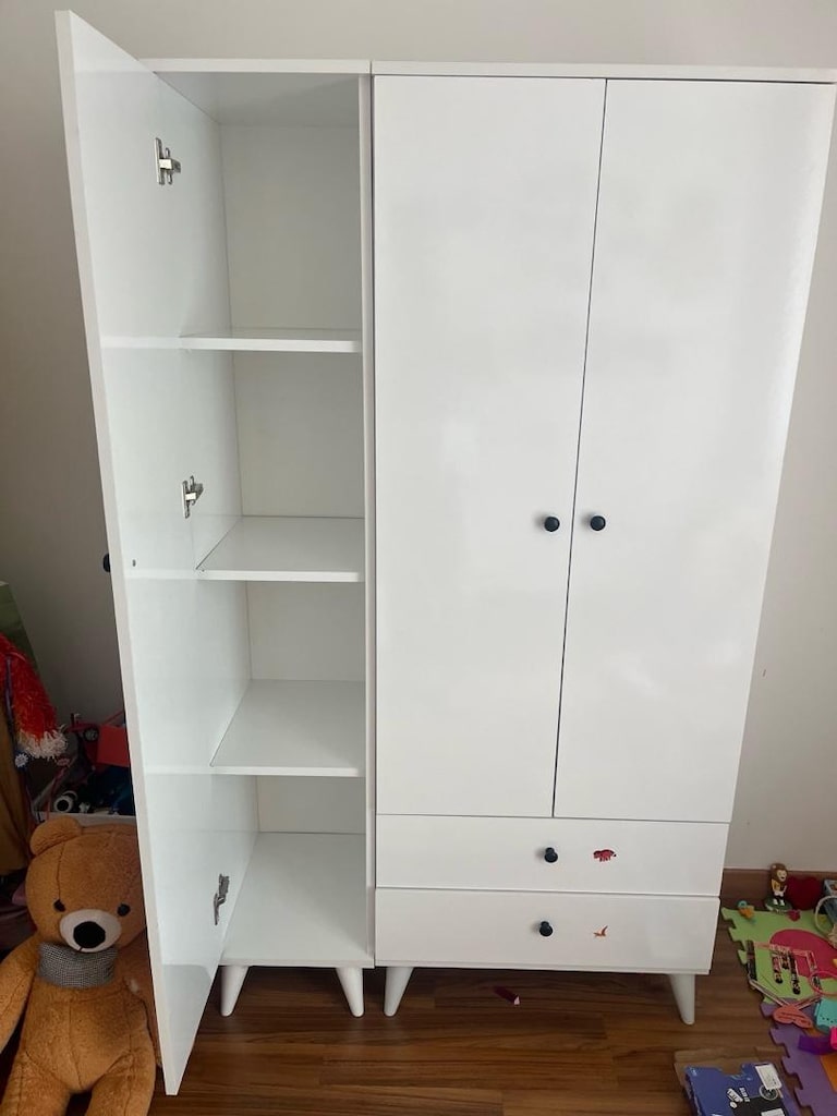 Çocuk odası karyolası ve dolabı satılıktır - 9