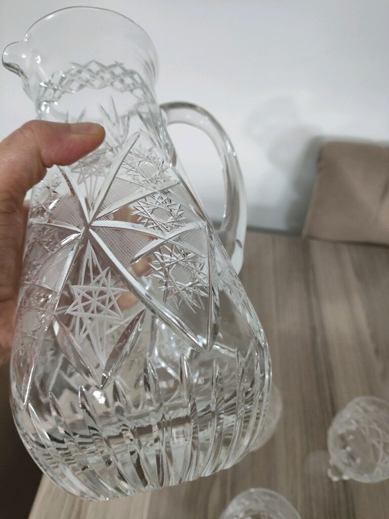 kesme kristal kadeh takımı - 9