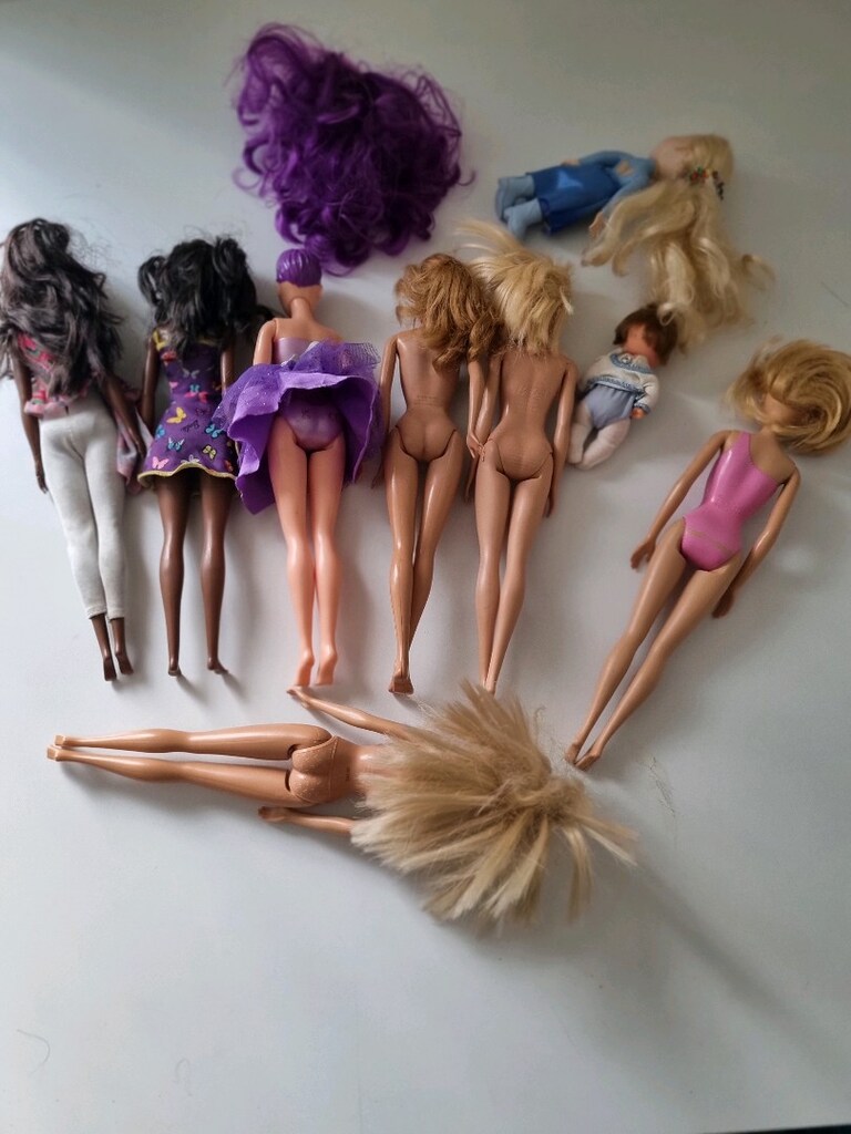 Vintange koleksiyonluk Orjinal barbie Seti seti ve Elsa - 3